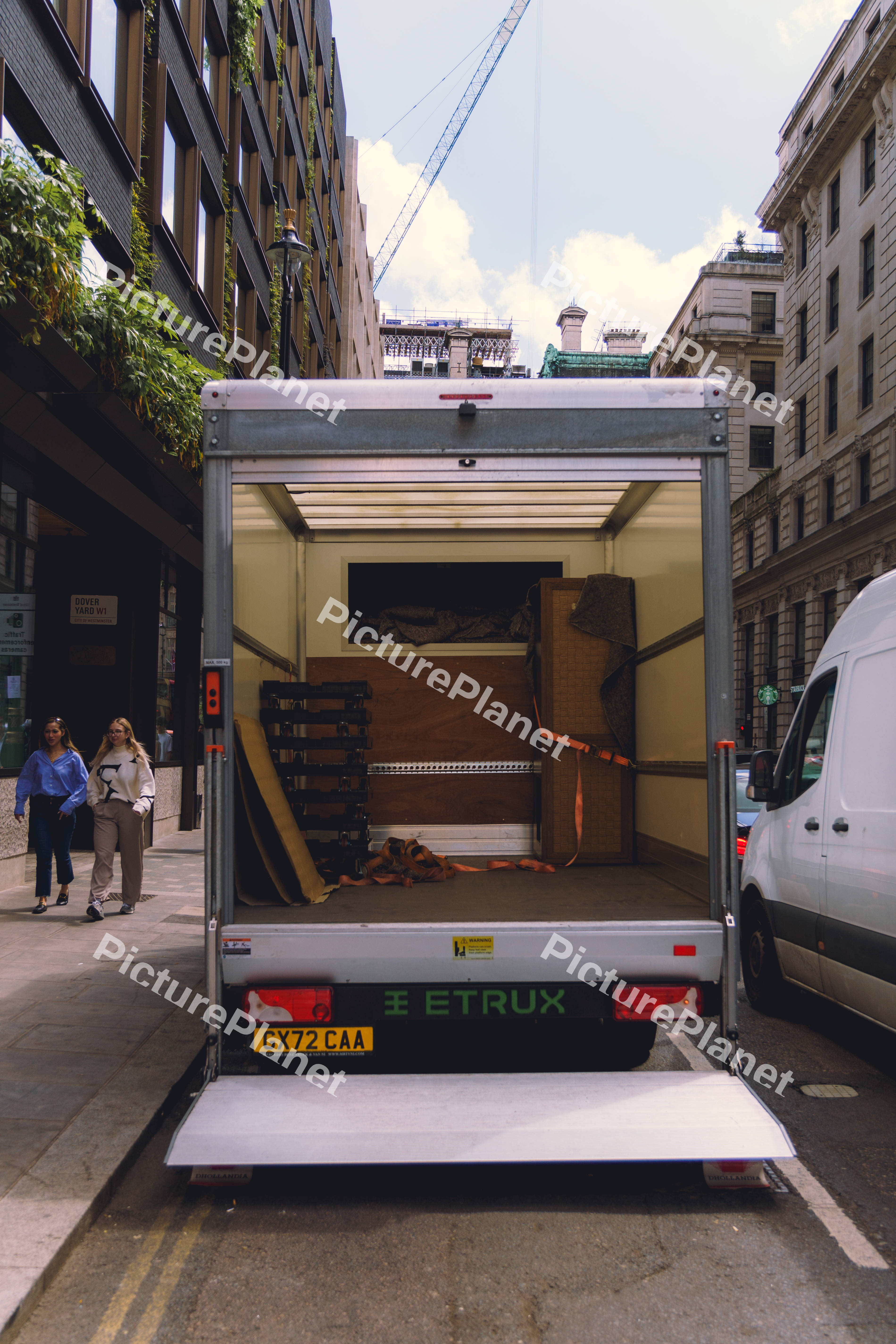 Back of A Van